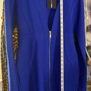 Fashion Nova Women's Royal Blue Mini Dress